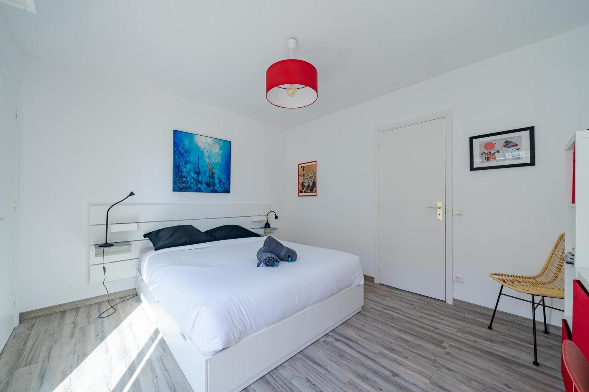 Magnifique 2 Pieces Vue Mer - Parking Proche Plage Saint-Laurent-du-Var Ngoại thất bức ảnh