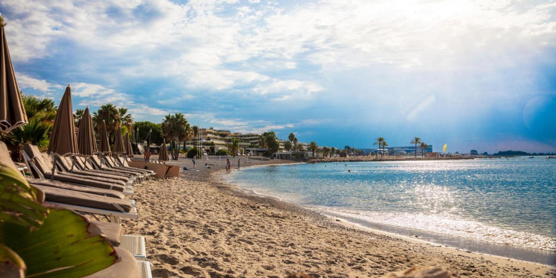 Magnifique 2 Pieces Vue Mer - Parking Proche Plage Saint-Laurent-du-Var Ngoại thất bức ảnh