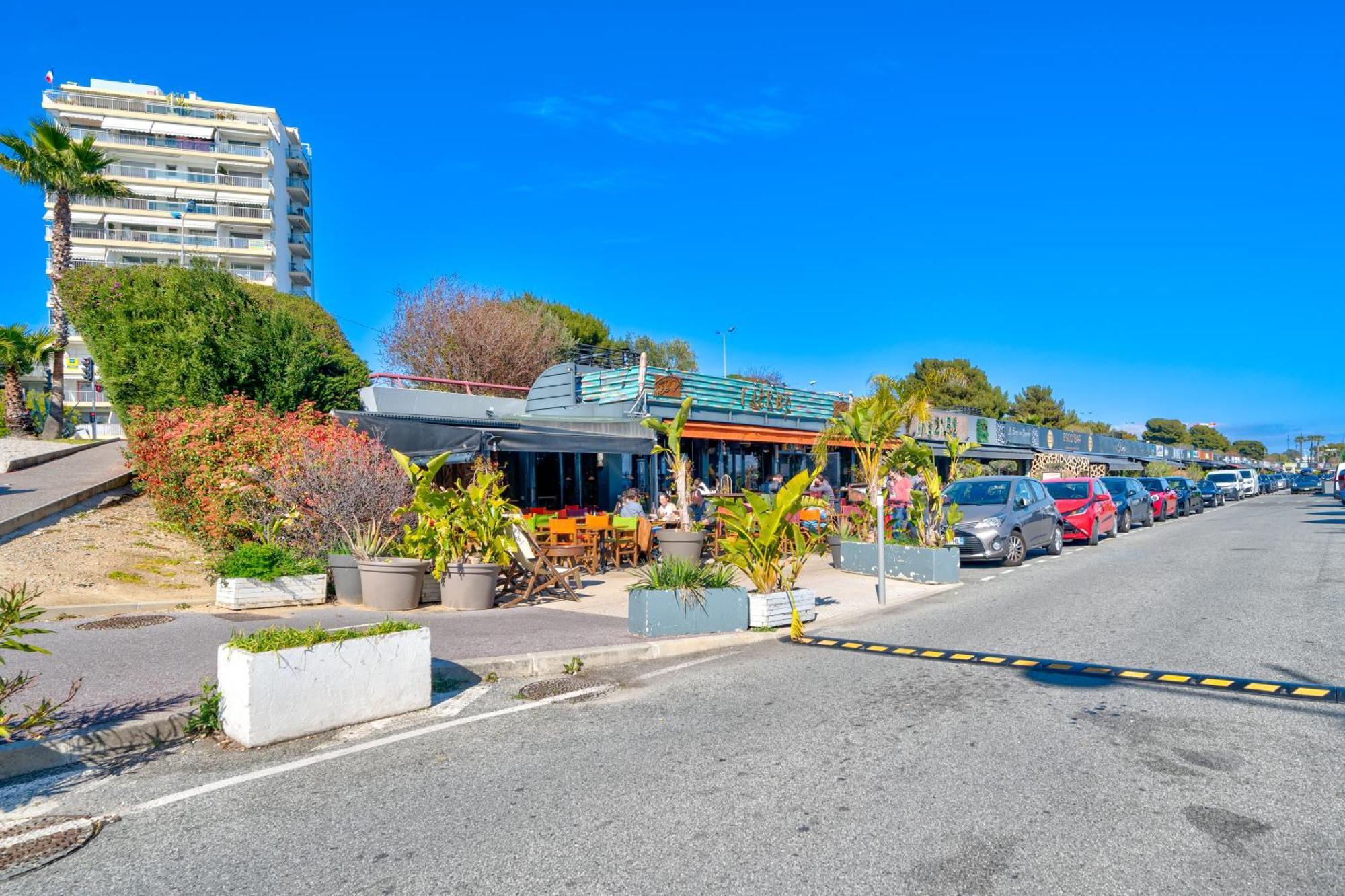 Magnifique 2 Pieces Vue Mer - Parking Proche Plage Saint-Laurent-du-Var Ngoại thất bức ảnh